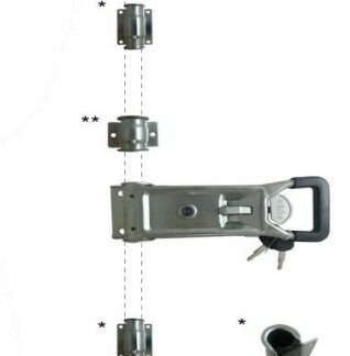 KIT CREMONE Ø27 INOX